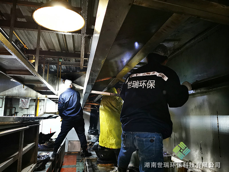 厨房抽排系统清洗 (12)