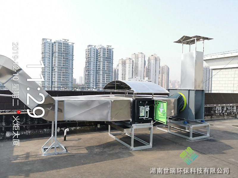 厨房抽排系统安装2